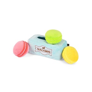 プレイ　犬用おもちゃ　パップ カップ カフェ マカロン / Dog Plush Toy