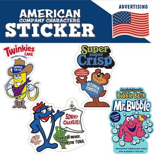 【企業系】 American Sticker アメリカン ステッカー TUNA BUBBLE 他