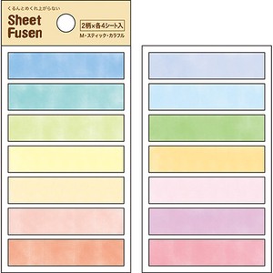 Planner Stickers Colorful Sheet Fusen