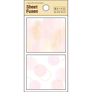Planner Stickers Pink Sheet Fusen Memo