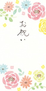 Furukawa Shiko Envelope Flower Mino Washi Noshi-Envelope Congratulation