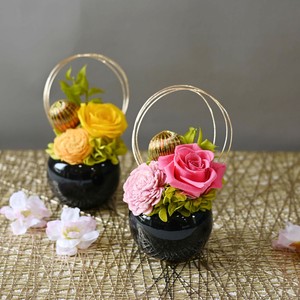 てまり  和風アレンジ 長持ちするフラワーギフト フラワー雑貨 お祝い 贈り物