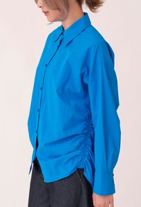 Button Shirt/Blouse Nylon Spring/Summer Collar Blouse 2023 New