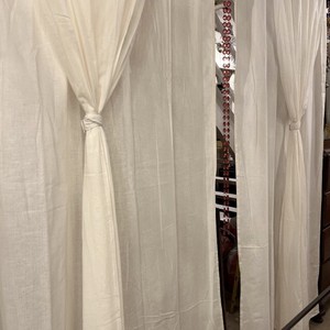 Cotton Double Curtain 10 40 cm