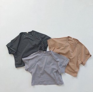 Kids' Short Sleeve Shirt/Blouse T-Shirt Border Kids