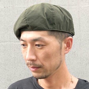 【2024春夏】オーガニックコットン コーデュラ ベレー 帽子 メンズ レディース