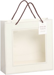 ペーパー窓付バッグリースBOX対応L