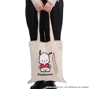 Tote Bag 2Way Sanrio Characters Pochacco Reusable Bag