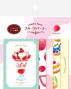 Furukawa Shiko Decoration Otome-Time Fruits Parlor Deco Sticker