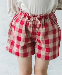 ウエストリボンショートパンツ