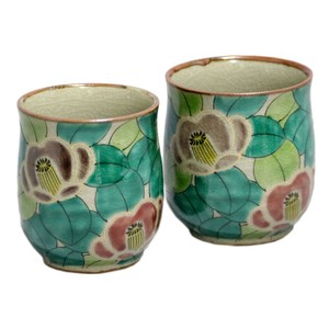 Kutani ware Japanese Teacup Made in Japan 1-sets 5-pcs Made in Japan