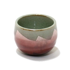 Kutani ware Barware Red Sake Cup Made in Japan 1-sets 5-pcs Made in Japan