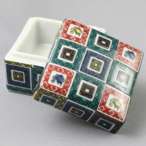 Kutani ware Seikou-kiln Jewelry Box Made in Japan