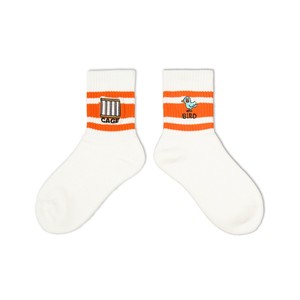 socks Embroidery Line Socks Made in Japan
