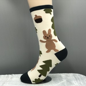 Crew Socks Animal Rabbit Socks Ladies