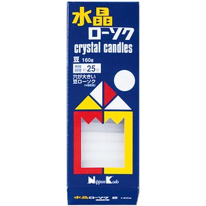 日本香堂 新水晶ローソク豆 160g
