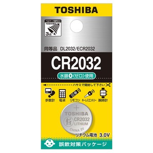 東芝コイン型リチウム電池CR2032EC