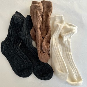Crew Socks Knitted Socks Ladies'