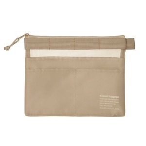【ポーチ】kleid Mesh carry pouch mini メッシュポーチ Beige