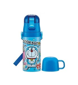 Water Bottle Sticker Doraemon 2Way Skater