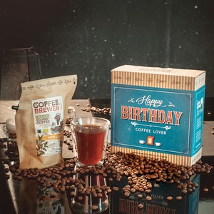 COFFEE BREWER(コーヒーブリューワー) ギフトセット HAPPY BIRTHDAY【オーガニック】