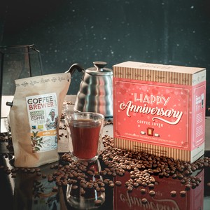 COFFEE BREWER(コーヒーブリューワー) ギフトセット HAPPY ANNIVERSARY【オーガニック】