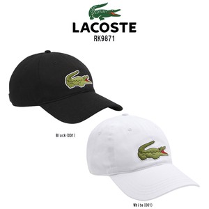 LACOSTE(ラコステ)キャップ 帽子 小物 アクセサリー ミドル 綿 ユニセックス RK9871