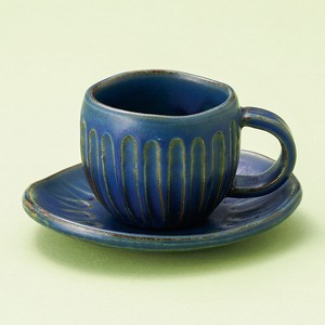 Mino ware Cup & Saucer Set Coffee Cup and Saucer Pottery Made in Japan
