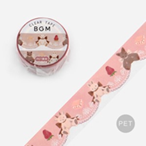 Washi Tape Stuffed toy Tape Clear 20mm