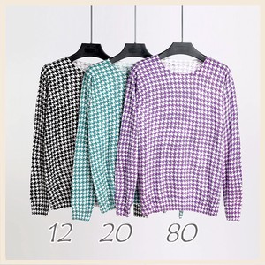 Sweater/Knitwear Knitted Border 3-colors