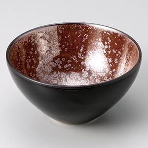 美浓烧 小钵碗 红色 12cm 日本制造