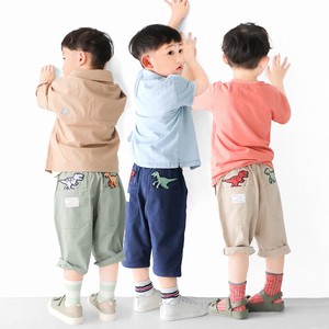 儿童短裤/五分裤 2023年 烫布贴/徽章 春夏 90 ~ 140cm