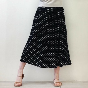 Skirt Pleated Polka Dot