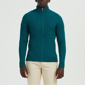 Sweater/Knitwear Knit Cardigan Men's