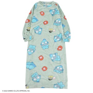 Hangyodon Casual Dress Long Sleeves Sanrio Characters Printed One-piece Dress