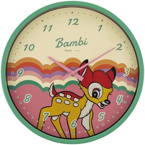 Desney Wall Clock Bambi Skater Retro