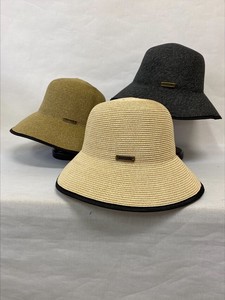 【春夏帽子】春夏婦人帽子　ブレードダウン　　レディース帽子