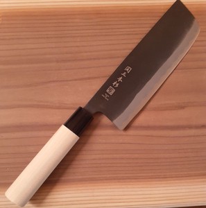 Seki Sanbonsugi Knife Nakiri Black M Made in Japan