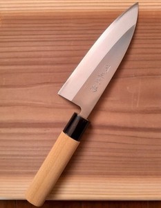 関三本杉　出刃包丁(左用)　150㎜　日本製