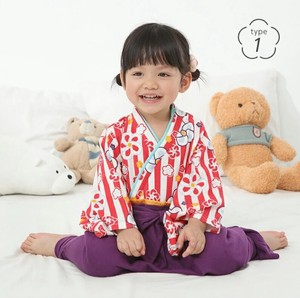 Kids' Formal Dress Hakama Spring/Summer Rompers 60cm Autumn/Winter