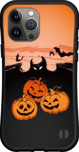 【iPhone対応】 耐衝撃 スマホケース ハイブリッドケース ハロウィンかぼちゃ