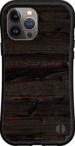 【iPhone対応】 耐衝撃 スマホケース ハイブリッドケース Wood（木目調）type010