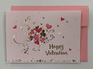 Valentine' MIN CARD Heart Card