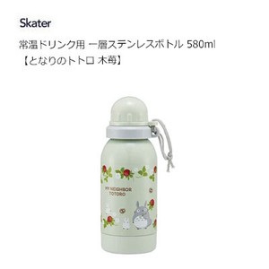 常温 水筒 一層ボトル 直飲み 580ml  となりのトトロ 木苺 スケーター  SSSC6 常温用