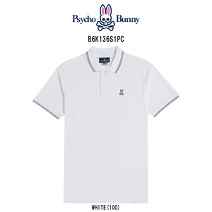 Psycho Bunny(サイコバニー)ポロシャツ 半袖 スポーツ ゴルフ メンズ Logan Polo B6K136S1PC