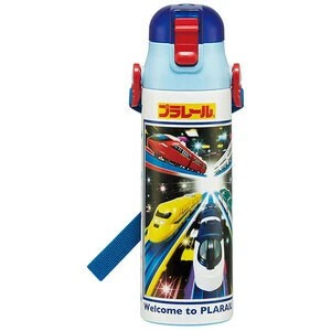水筒 580ml ステンレスボトル プラレール 23 スケーター 超軽量 ロック付 ワンプッシュ SDC6N