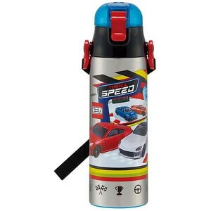 水筒 580ml ステンレスボトル　トミカ 23 スケーター 超軽量 ロック付 ワンプッシュ SDC6N