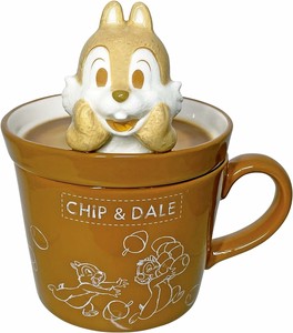 Desney Mug Latte Art Chip 'n Dale