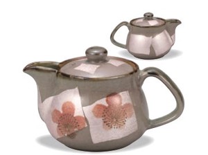 九谷烧 日式茶壶 粉色