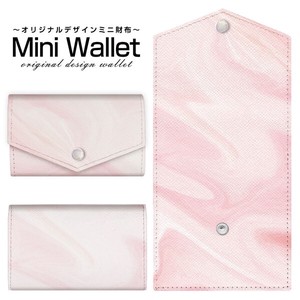 コンパクトだけど大容量 豊富なデザインから選べるミニ財布 Marble (type003)